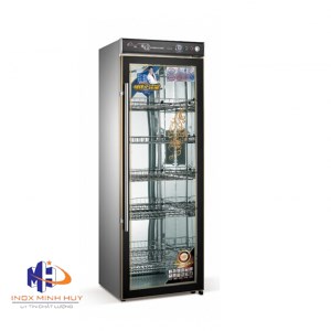 TỦ SẤY BÁT CÔNG NGHIỆP 1 CÁNH KÍNH 600LIT